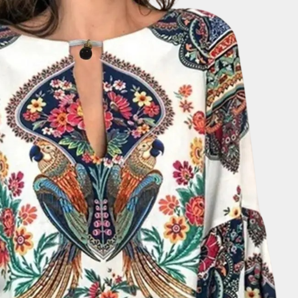 Comfortabele en lichtgewicht damesblouse voor de zomer