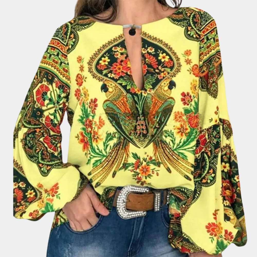 Comfortabele en lichtgewicht damesblouse voor de zomer