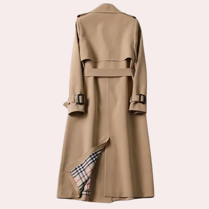 Elegante lange damesjas voor de zomer