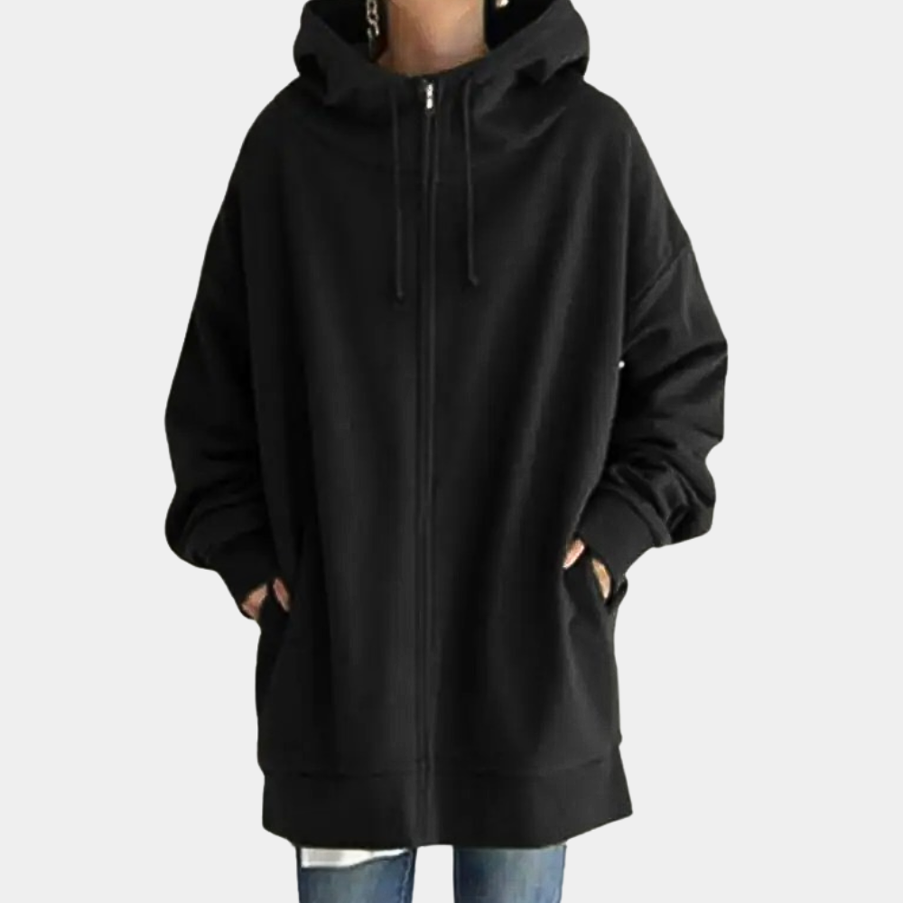 Stijlvolle zomerse zip-up hoodie voor dames