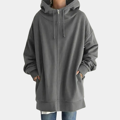 Stijlvolle zomerse zip-up hoodie voor dames