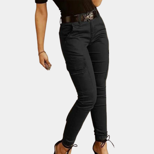 Dames casual cargo jeans voor de zomer