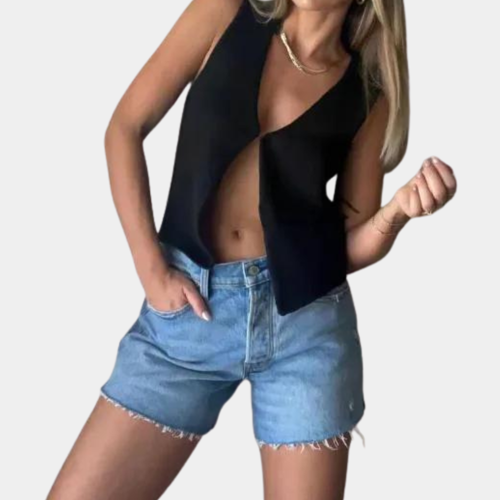 Stijlvolle losse zomertop voor dames