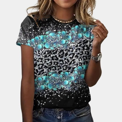 Florinda - Stijlvolle dames zomerblouse voor de lente en zomer