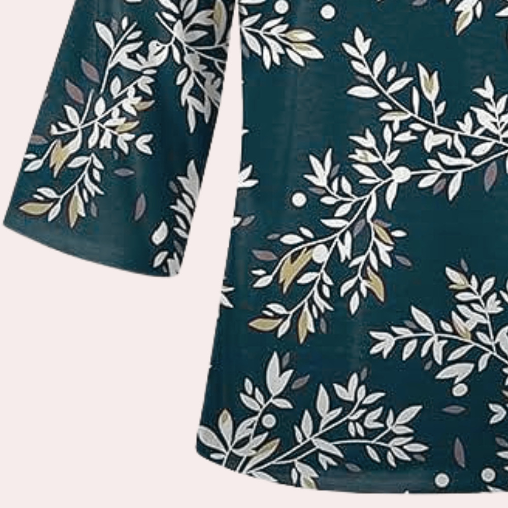 Thais - Klassieke vintage zomerblouse voor dames