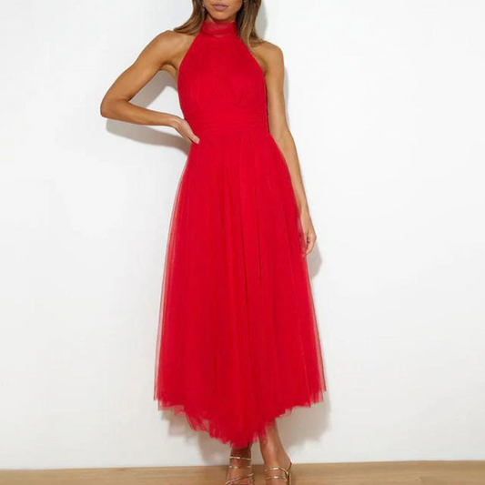 Aria - Elegante en comfortabele lange damesjurk voor de zomer