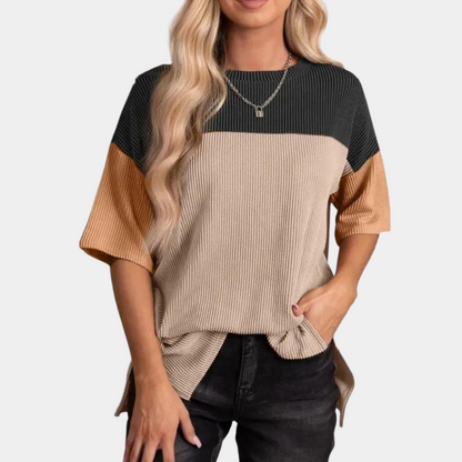 Vanna - Casual Los Fit Zomert-shirt voor Vrouwen