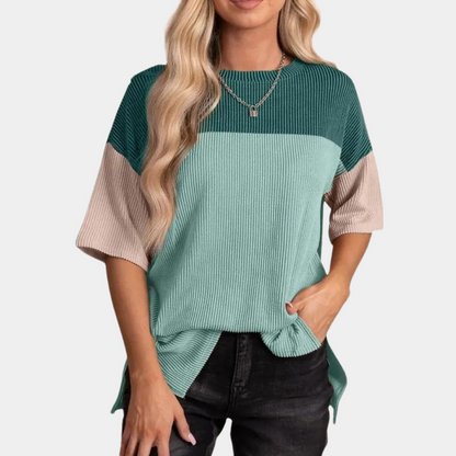 Vanna - Casual Los Fit Zomert-shirt voor Vrouwen