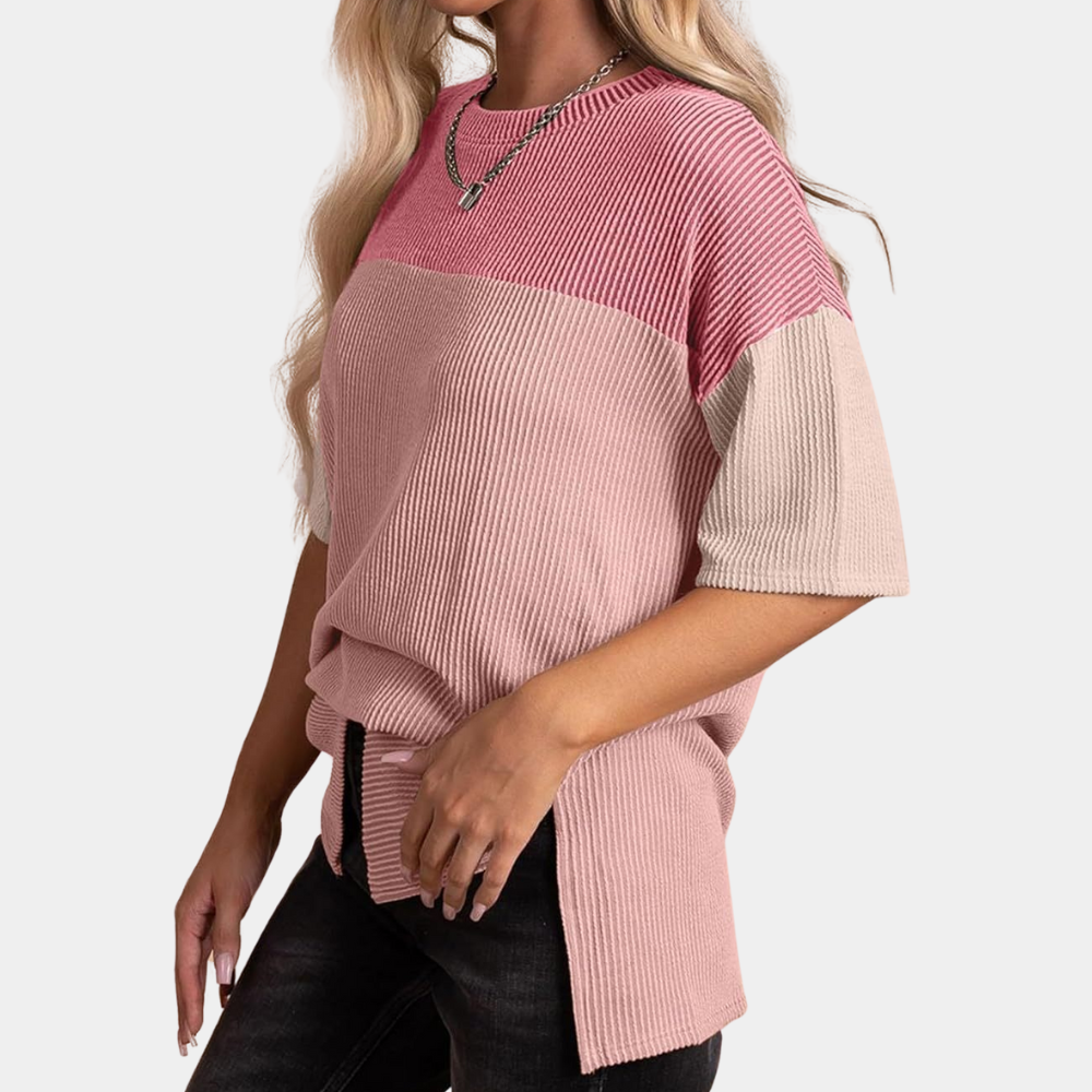 Vanna - Casual Los Fit Zomert-shirt voor Vrouwen
