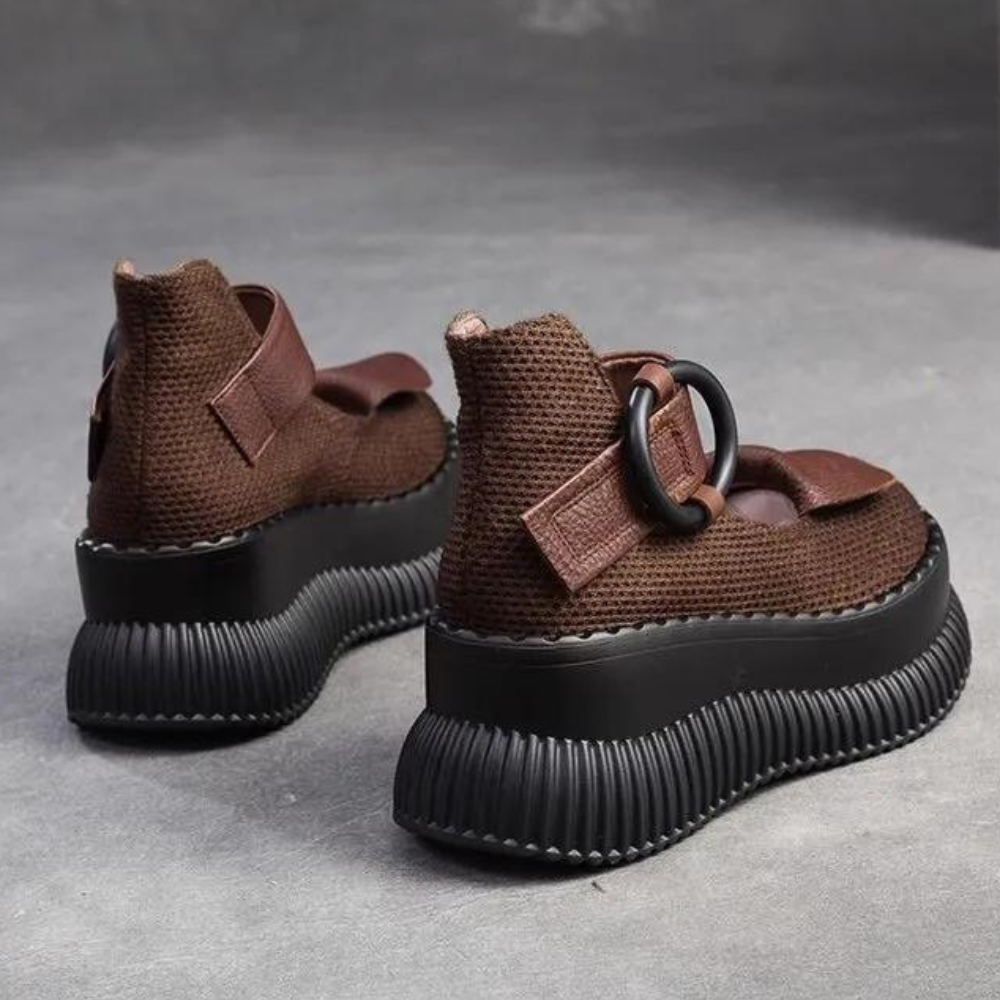 Denyse - Zomerse casual schoenen met riem voor dames
