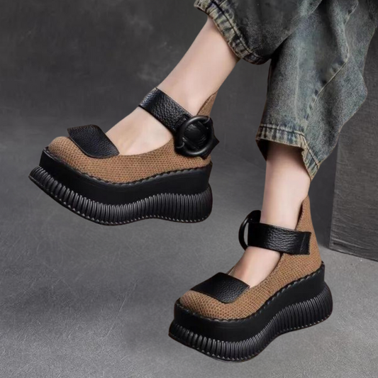 Denyse - Zomerse casual schoenen met riem voor dames