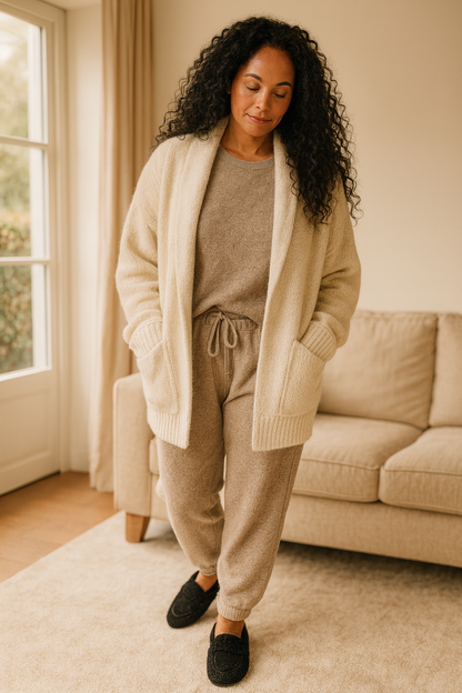 Usha | Luxe Lamswollen Mocassins