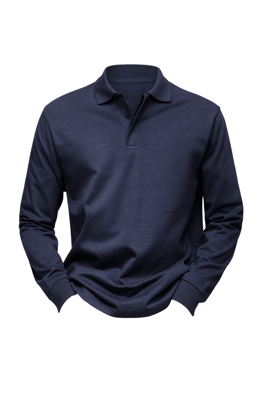 Bellario - Luxe Poloshirt met Lange Mouwen