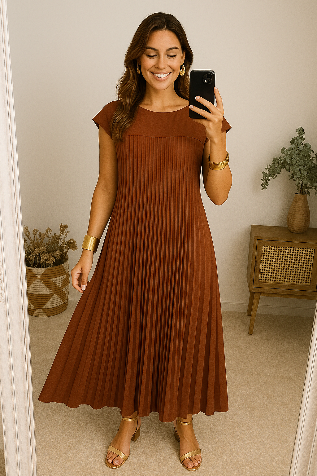 Mathilda™ | Elegante en Comfortabele Jurk