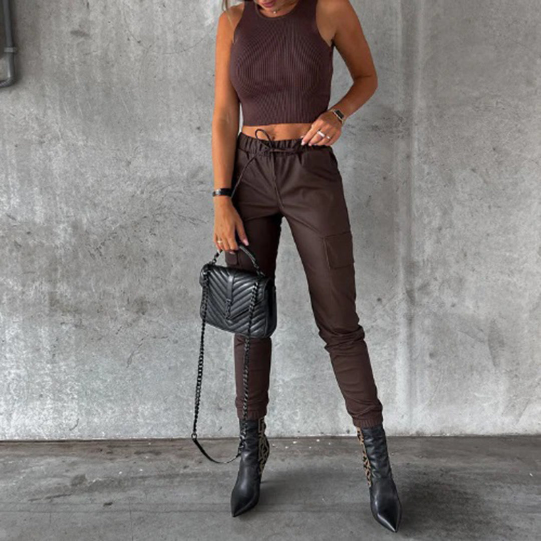 ELENA - Chique cargo broek voor de zomer