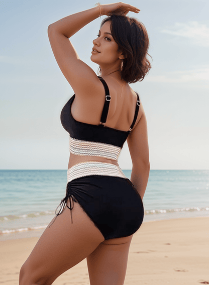 Linda | Elegante & hoog getailleerde bikini