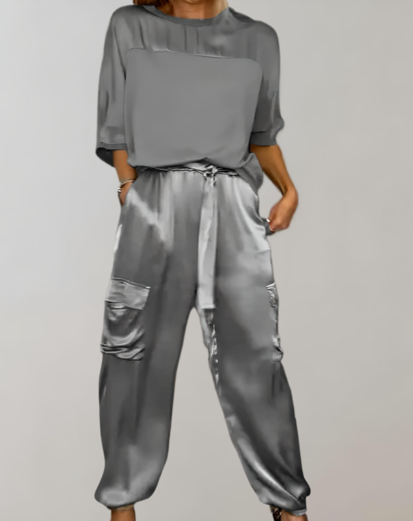 Finley - Zijdezacht Cargo Lounge Set