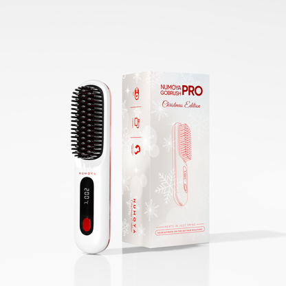 [NEW] Numoya Portable Straightener Brush - GoBrush PRO