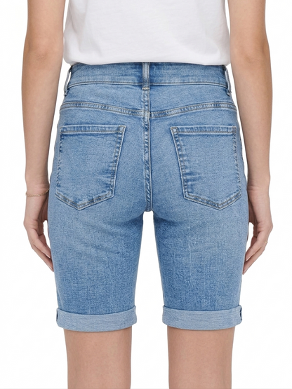 Lauren | High-Waist Denim Shorts