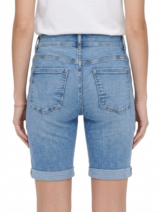 Lauren | High-Waist Denim Shorts