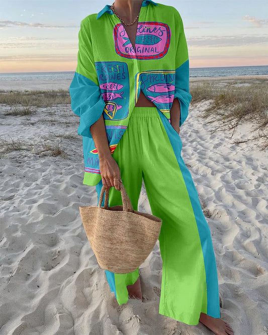 Happy Green | Tweedelige Set