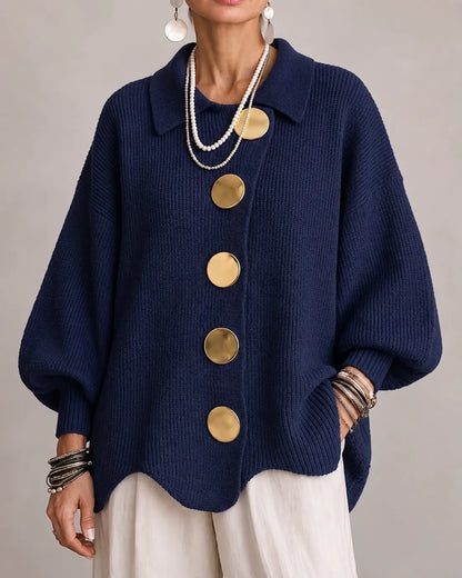 Elara | Oversized gebreide trui voor dames