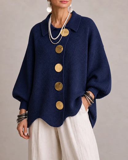Elara | Oversized gebreide trui voor dames