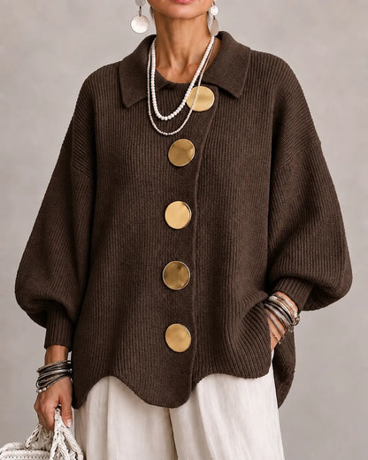 Elara | Oversized gebreide trui voor dames
