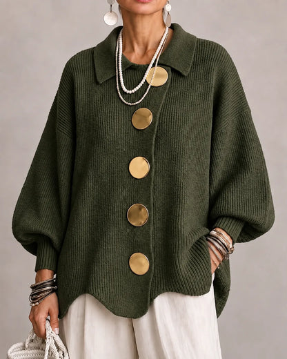 Elara | Oversized gebreide trui voor dames