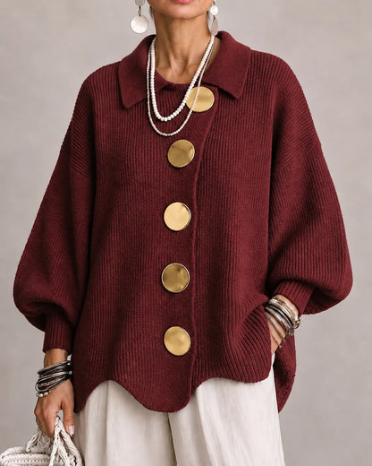 Elara | Oversized gebreide trui voor dames