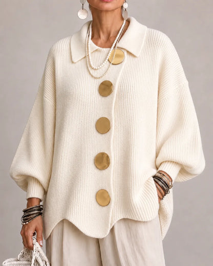 Elara | Oversized gebreide trui voor dames