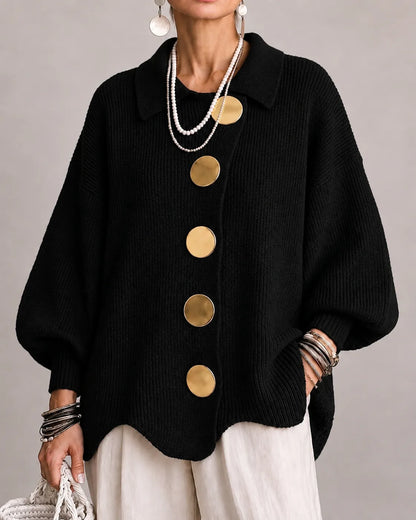 Elara | Oversized gebreide trui voor dames