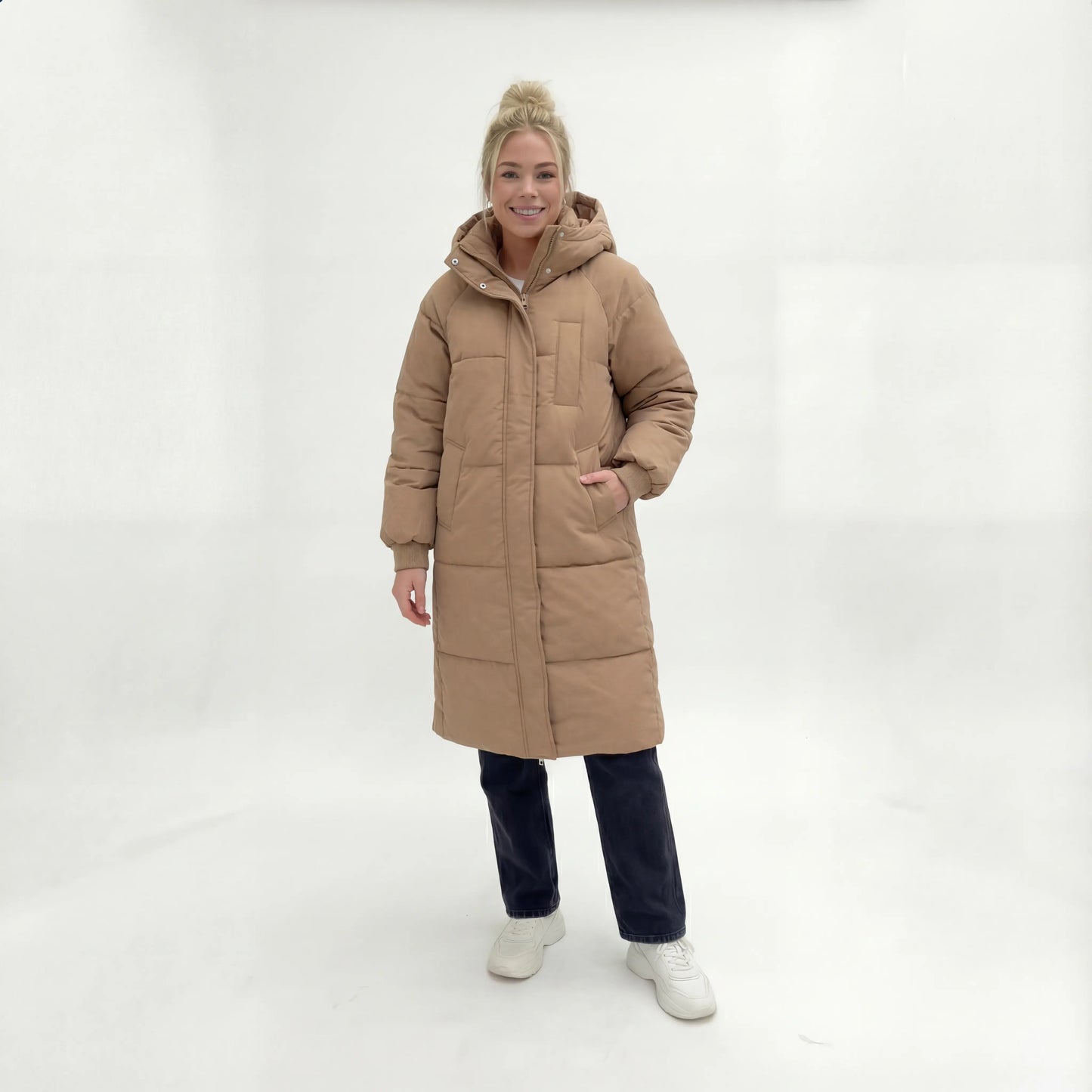 Masha | Klassieke Lange Puffer Jas