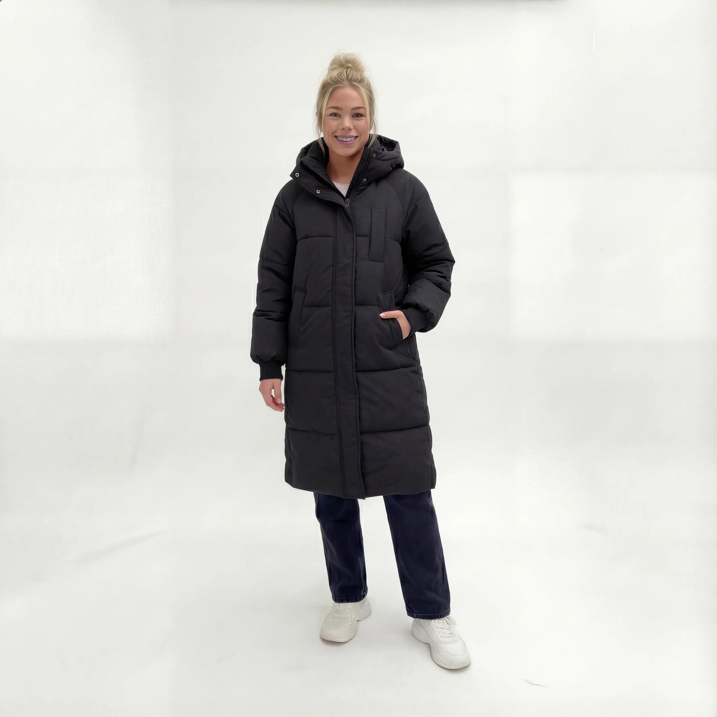 Masha | Klassieke Lange Puffer Jas