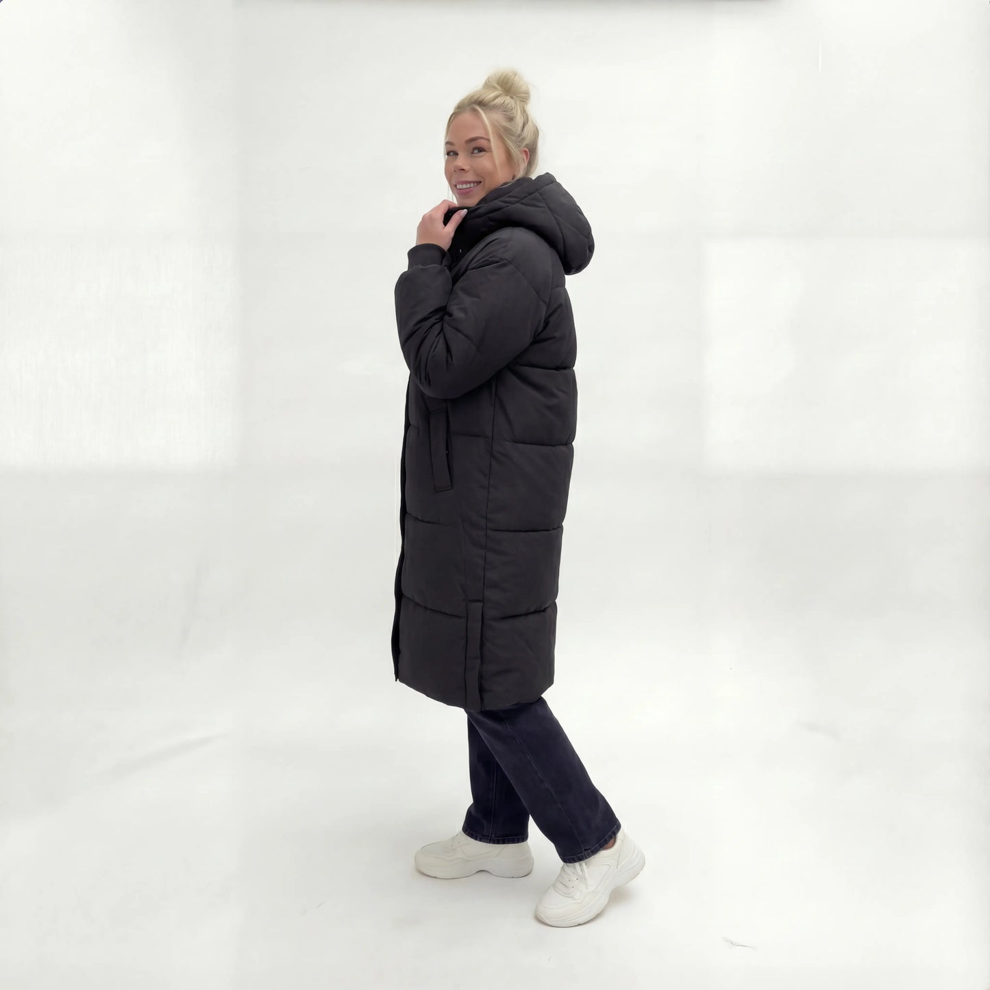 Masha | Klassieke Lange Puffer Jas