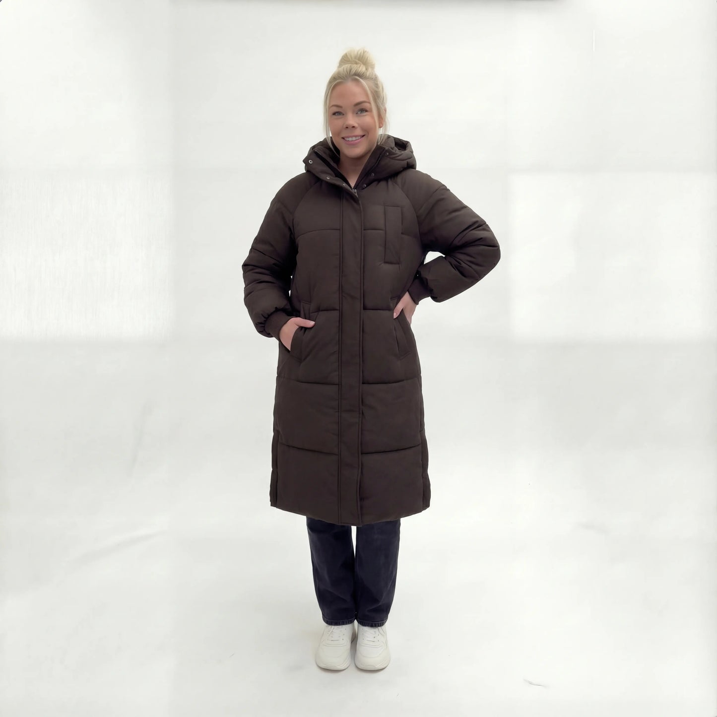 Masha | Klassieke Lange Puffer Jas