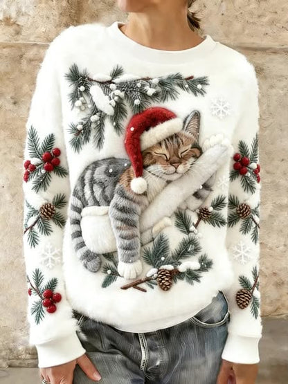 Sarah | Winterkerst dieren trui