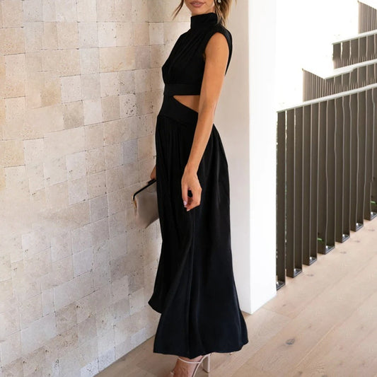 CAMILA - Elegante mouwloze zomerjurk