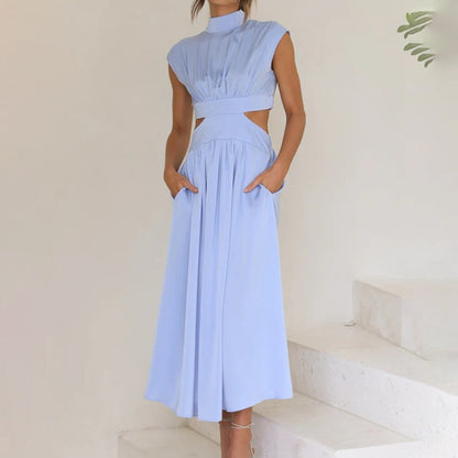 CAMILA - Elegante mouwloze zomerjurk
