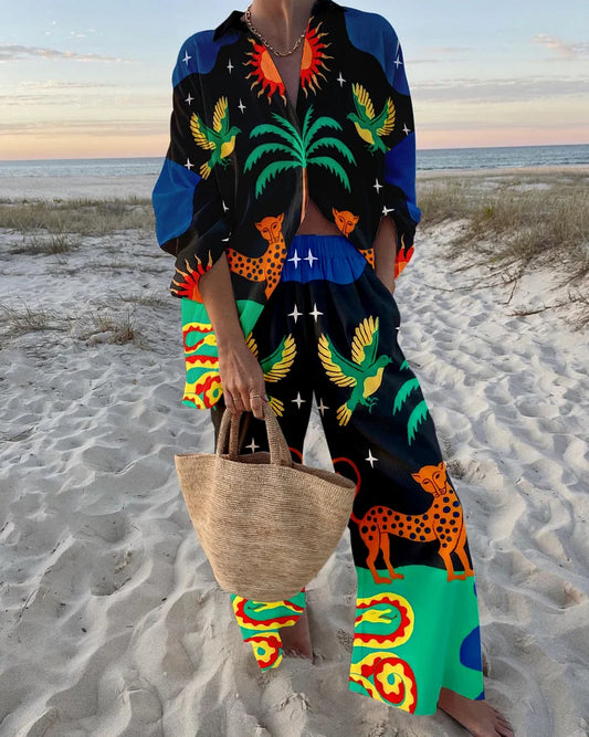 Late Night Jungle | Tweedelige Set