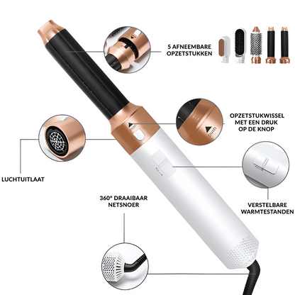 Airwrap Pro | 5-in-1 haarstijler