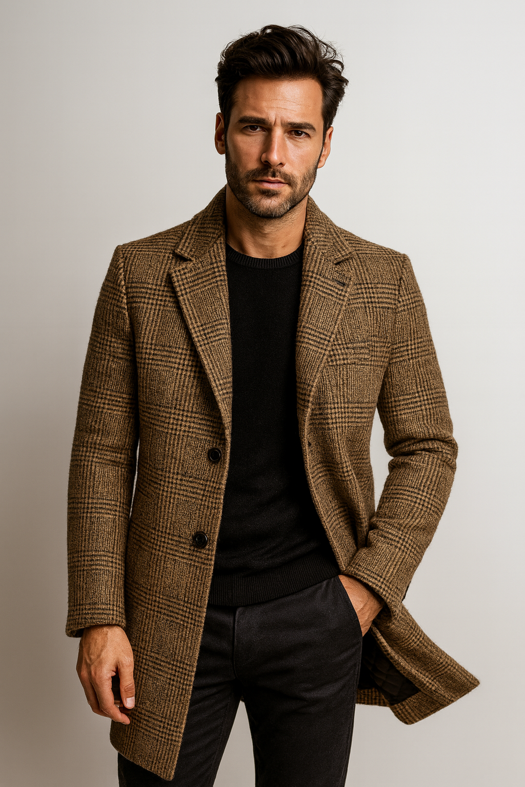 Matthijs Wollen Overjas