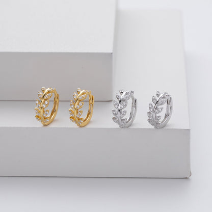 Elegante 5A Zirkonia Zilveren Oorbellen