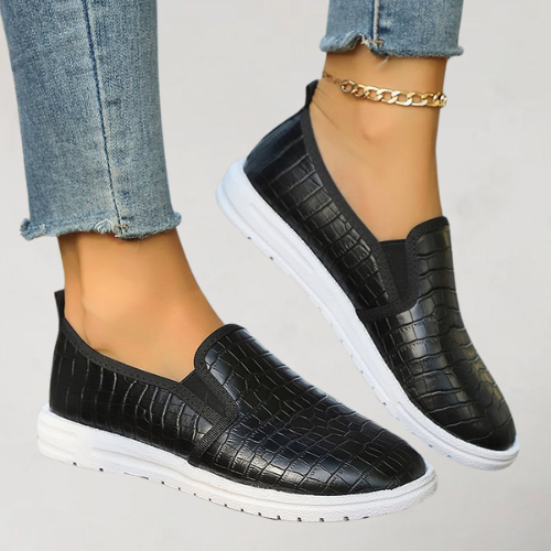 PETRA | STIJLVOLLE MOCASSINS MET RONDE NEUS