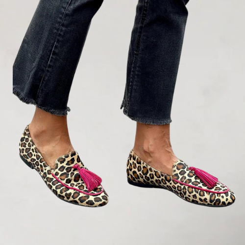 LEEN | COLOURBLOCK TRENDY LOAFERS MET PRIN