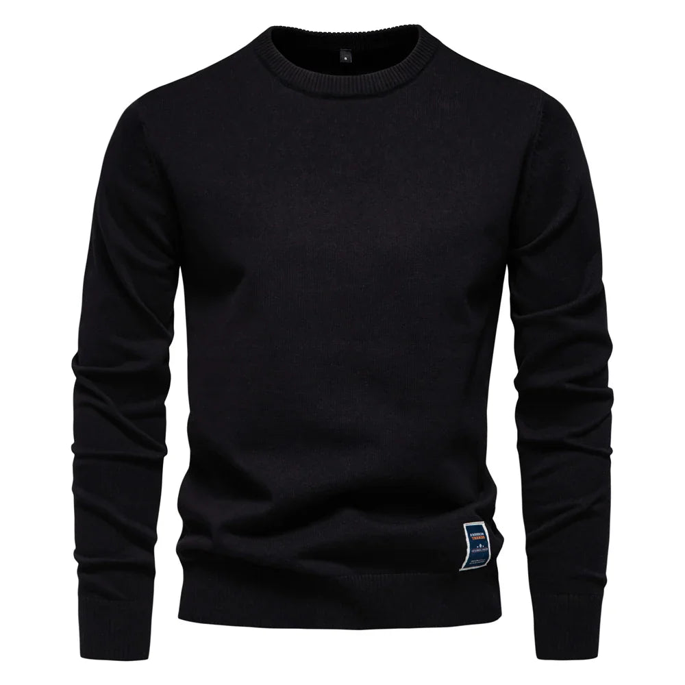 Jongman™ | Casual Sweater Met Ronde Hals