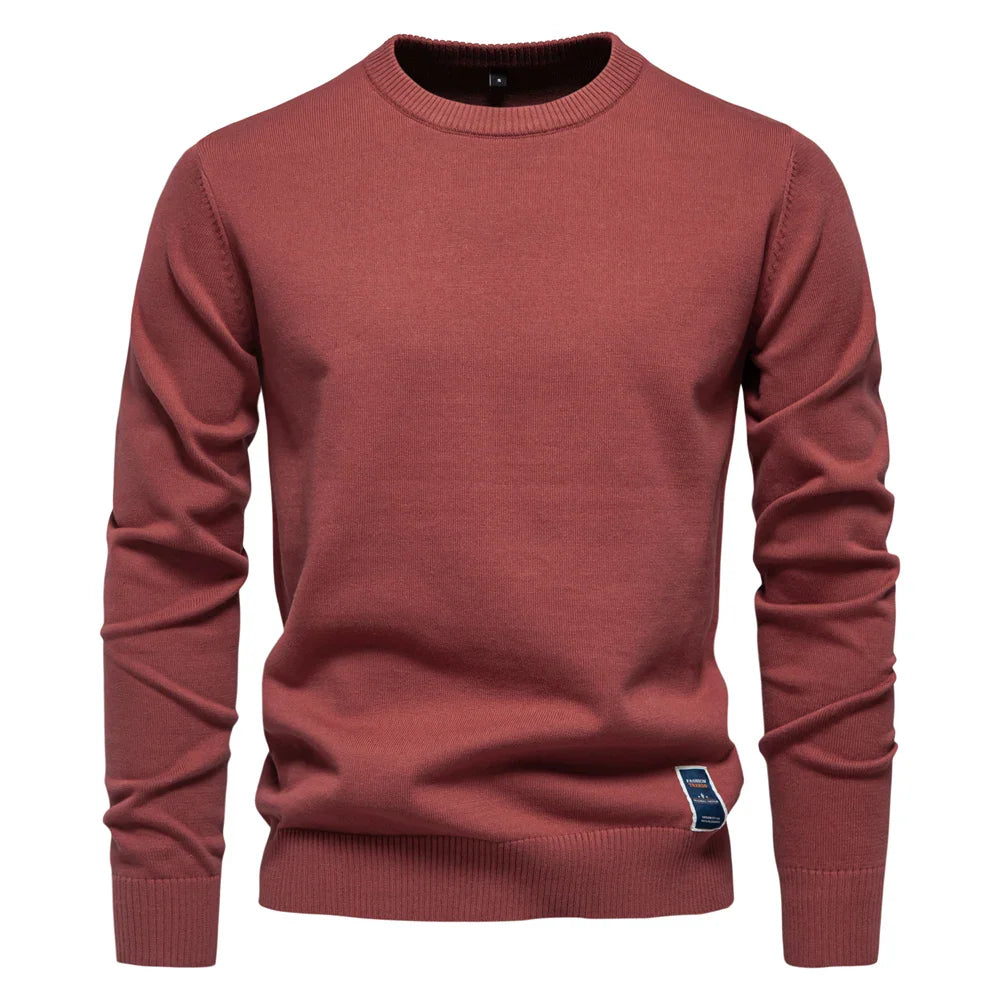 Jongman™ | Casual Sweater Met Ronde Hals