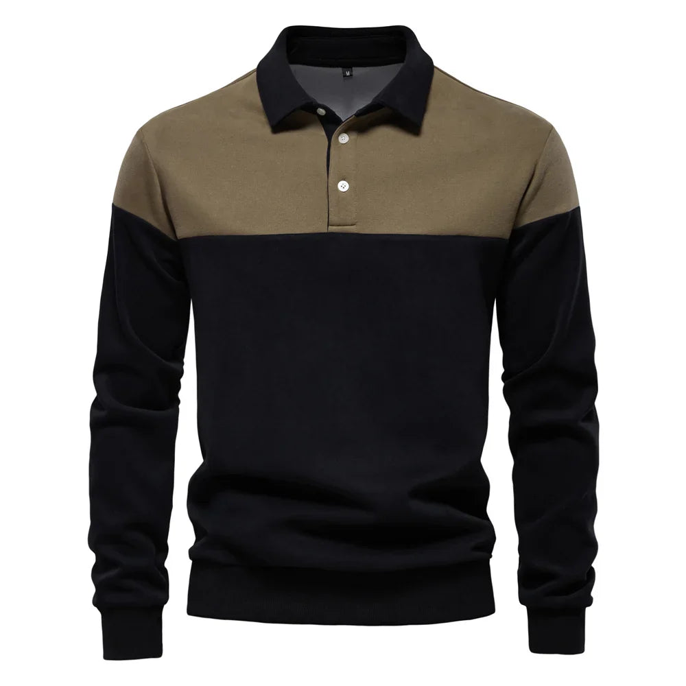 Jongman™ | Premium & Casual Poloshirt Met Lange Mouwen