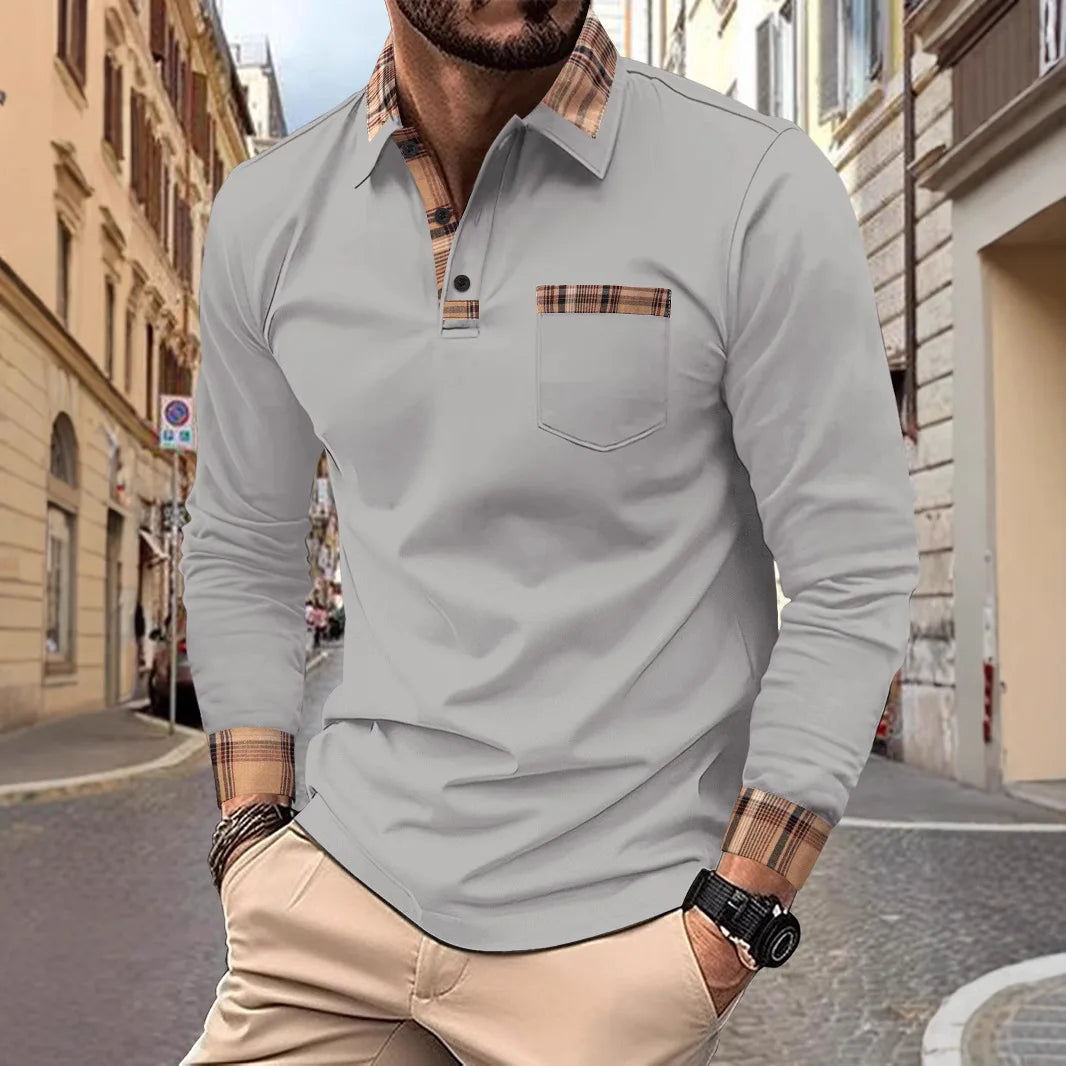 Jongman™ | Geruit Shirt Met Lange Mouwen