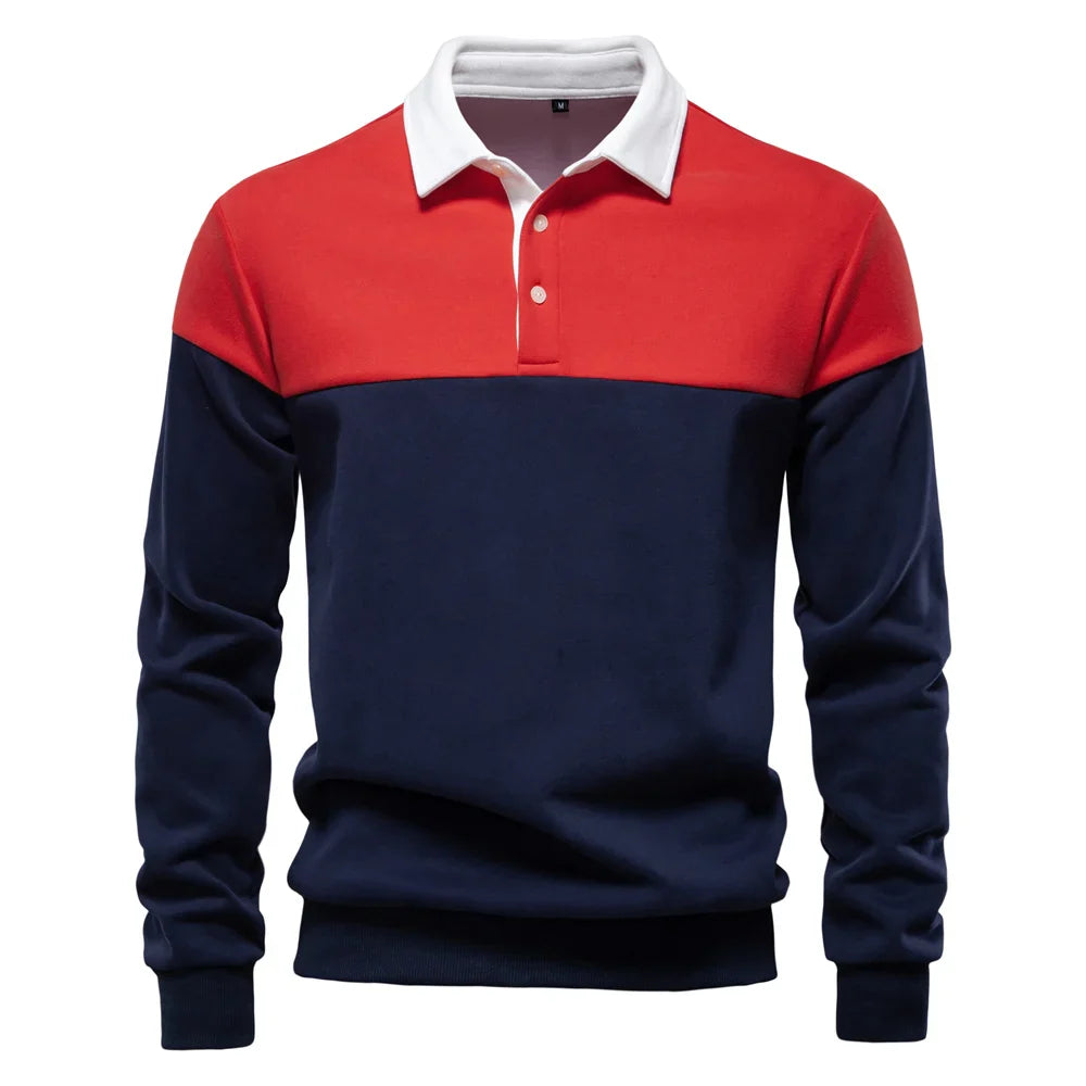 Jongman™ | Premium & Casual Poloshirt Met Lange Mouwen